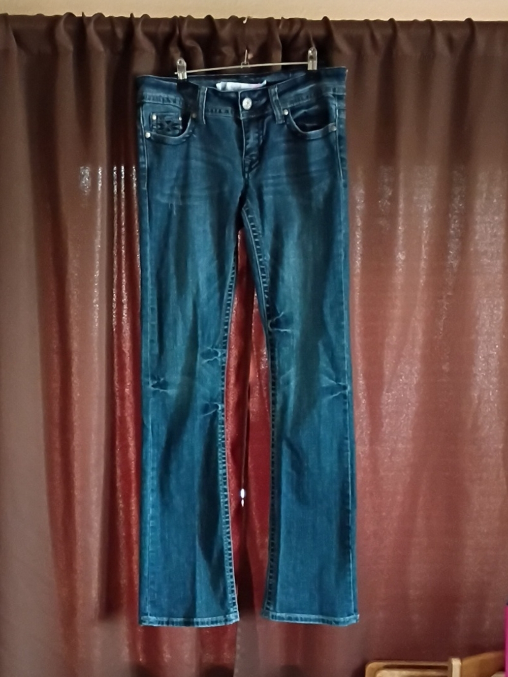 Tin Haul Dark Blue Flare Jeans